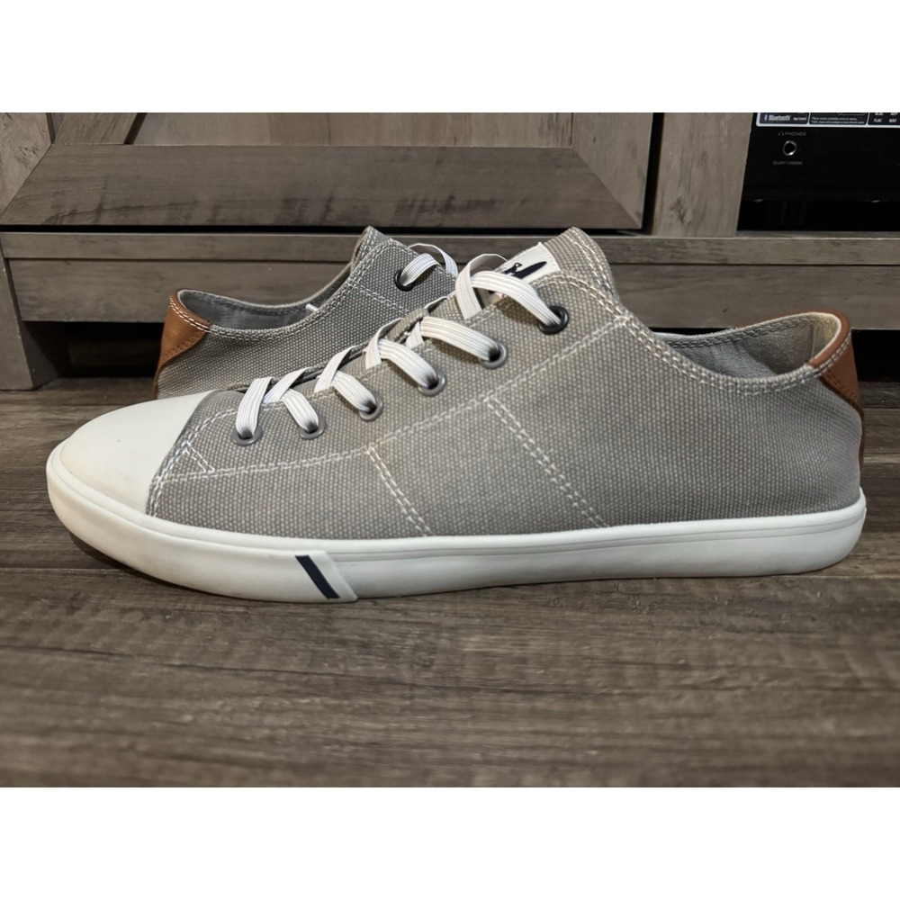 Johnnie-O Sail Away Men's Size 11 M Gray US Shoes Boating Sneaker Stretch Laces‎ - Picture 4 of 13
